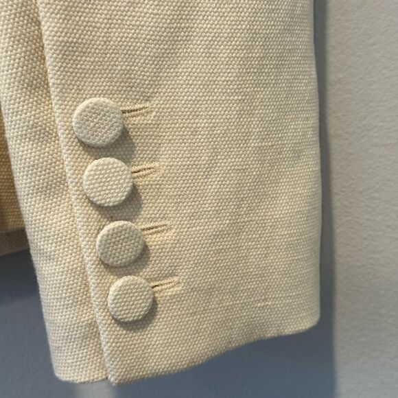 Burberry cotton/ linen blend jacket size US 4 , new - Picture 6 of 15